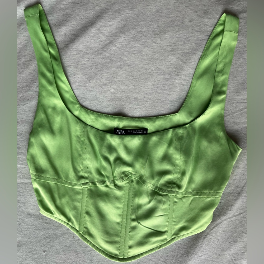 Zara Satin Top